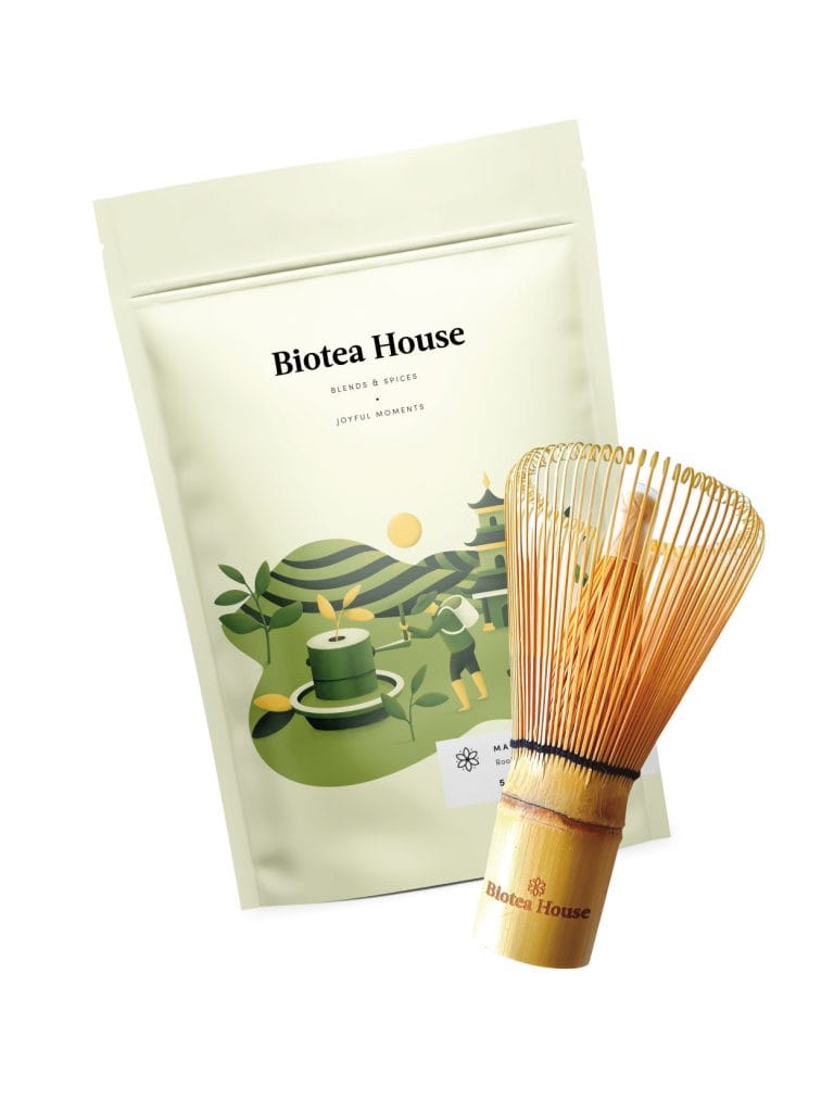 Promo Matcha Organic + Whisk Bamboo