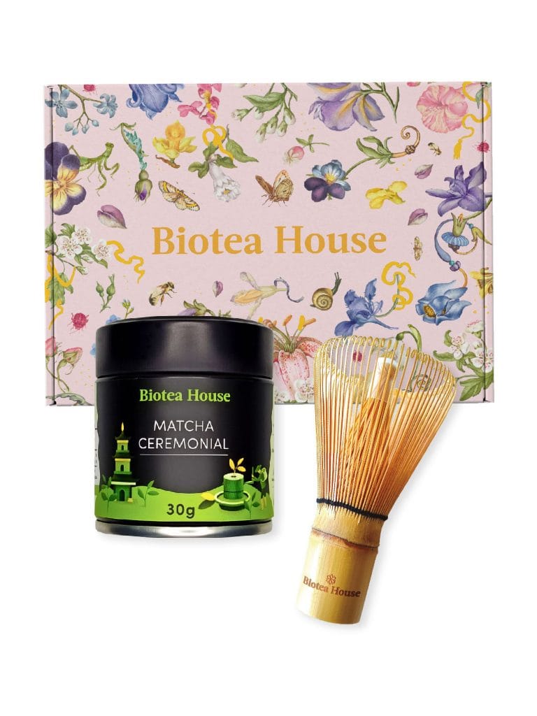 Gift Matcha Ceremonial + Whisk de Bamboo