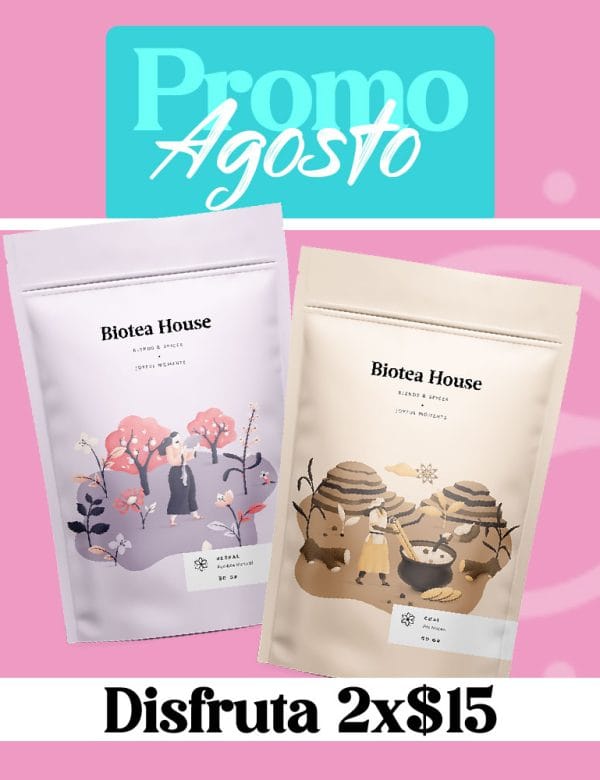 Promo Tés Agosto x 2