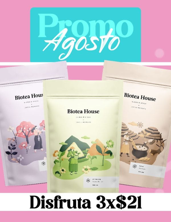 Promo Tes Agosto x 3