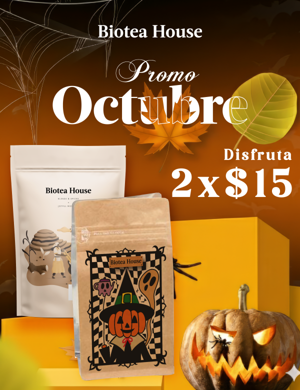 Promo Tés Octubre x 2