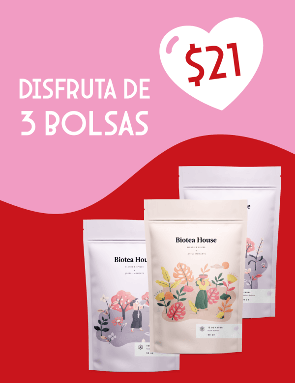 Promo San Valentin 3 x $21